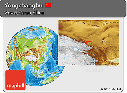 Physical Location Map of Yongchangbu