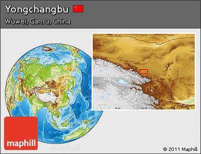Physical Location Map of Yongchangbu