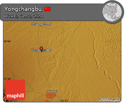 Physical Map of Yongchangbu