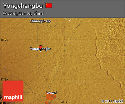 Physical Map of Yongchangbu