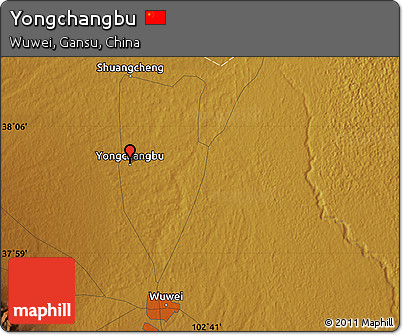 Physical Map of Yongchangbu