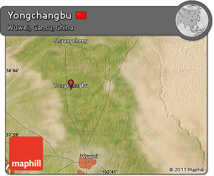 Satellite Map of Yongchangbu