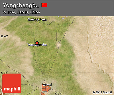 Satellite Map of Yongchangbu
