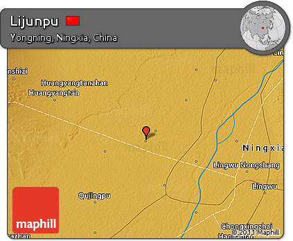 Physical 3D Map of Lijunpu
