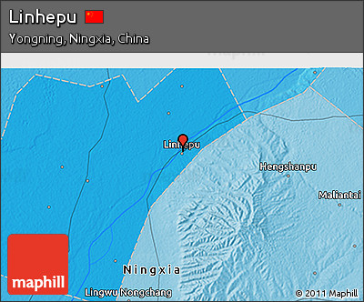 Political 3D Map of Linhepu