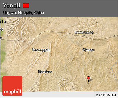 Satellite 3D Map of Yongli