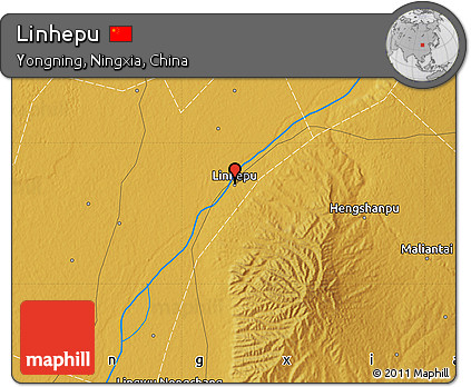Physical Map of Linhepu