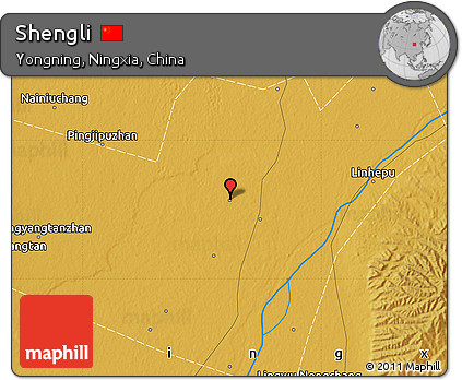 Physical Map of Shengli