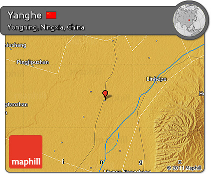 Physical Map of Yanghe
