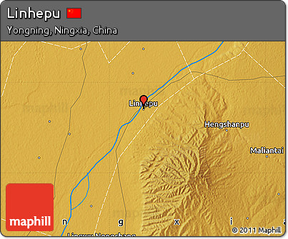 Physical Map of Linhepu