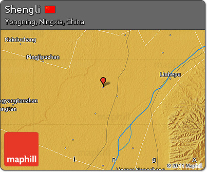 Physical Map of Shengli