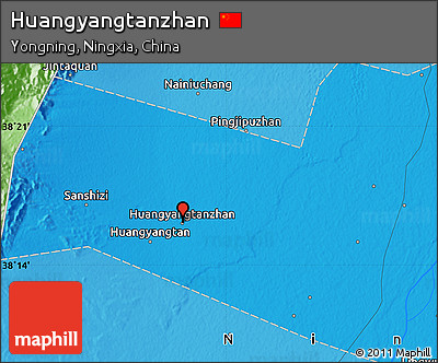 Political Map of Huangyangtanzhan