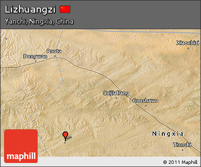 Satellite 3D Map of Lizhuangzi