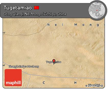 Satellite Map of Tugetamiao