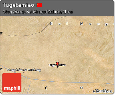 Satellite Map of Tugetamiao