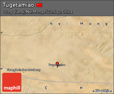 Satellite Map of Tugetamiao