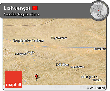 Satellite Panoramic Map of Lizhuangzi