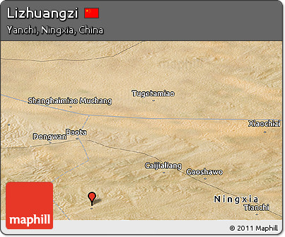 Satellite Panoramic Map of Lizhuangzi