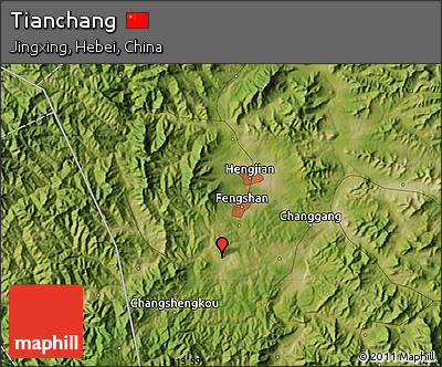 Satellite Map of Tianchang
