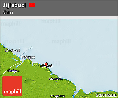 Physical 3D Map of Jijiabuzi