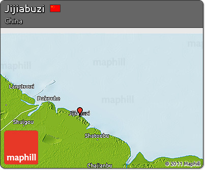 Physical 3D Map of Jijiabuzi