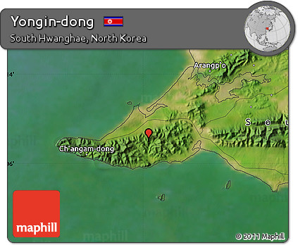 Satellite Map of Yongin-dong