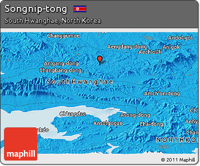 Political Panoramic Map of Songnip-tong