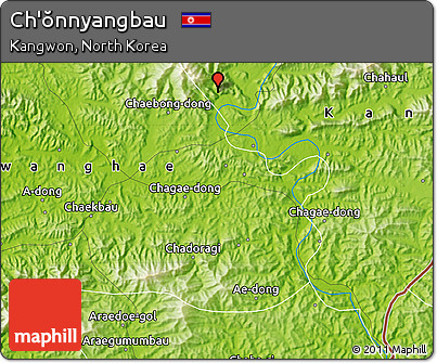 Physical Map of Ch'ŏnnyangbau