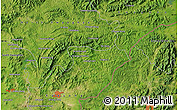 Satellite Map of Kaesŏng