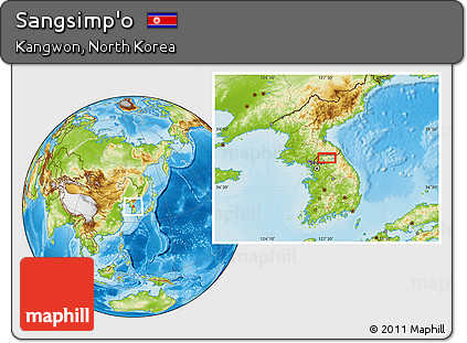 Physical Location Map of Sangsimp'o