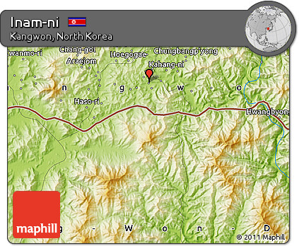 Physical Map of Inam-ni