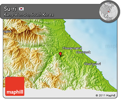 Physical 3D Map of Su-ri