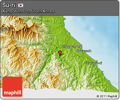 Physical 3D Map of Su-ri
