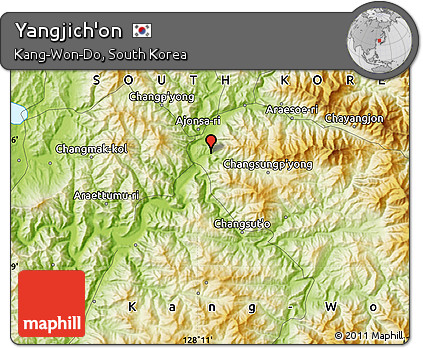 Physical Map of Yangjich'on