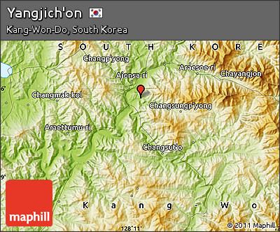 Physical Map of Yangjich'on