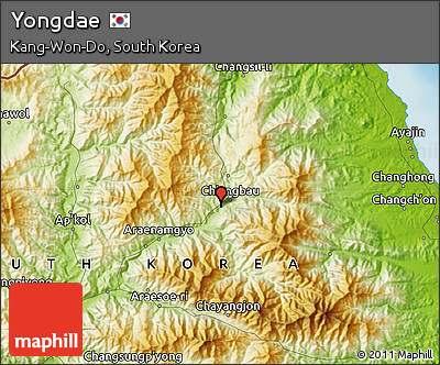 Physical Map of Yongdae
