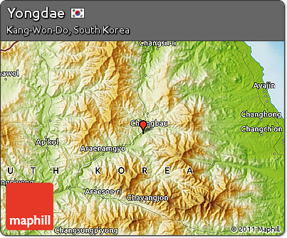Physical Map of Yongdae