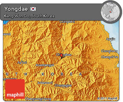 Political Map of Yongdae