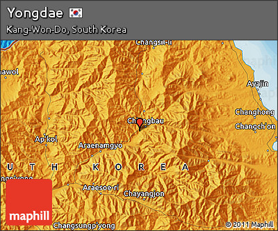 Political Map of Yongdae
