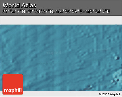 Satellite 3D Map of the Area around 38° 9' 19" N, 145° 25' 30" E