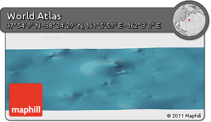 Satellite Panoramic Map of the Area around 38° 9' 19" N, 161° 34' 29" E