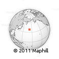 Outline Map of the Area around 38° 9' 19" N, 171° 46' 30" E, rectangular outline