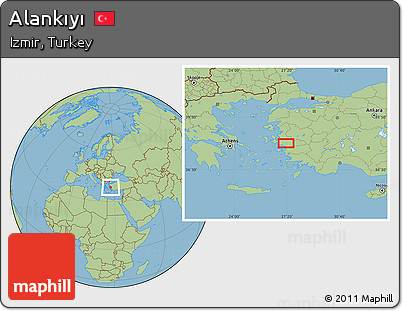 Savanna Style Location Map of Alankıyı