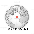Outline Map of the Area around 38° 9' 19" N, 28° 49' 30" W, rectangular outline