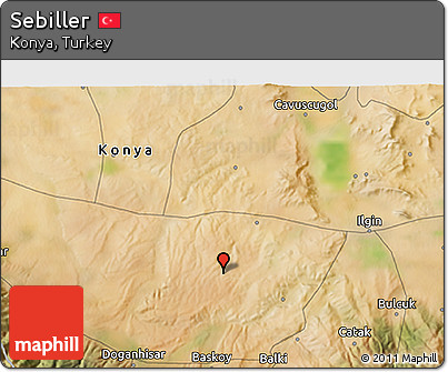 Satellite 3D Map of Sebiller