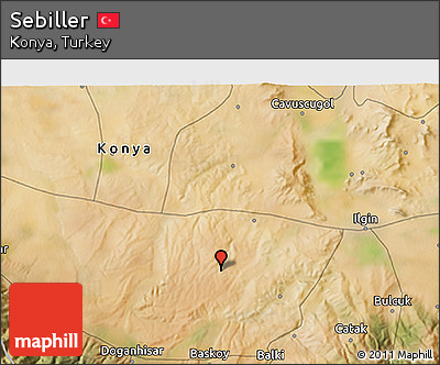 Satellite 3D Map of Sebiller