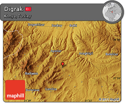 Physical Map of Digrak
