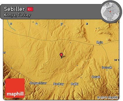 Physical Map of Sebiller