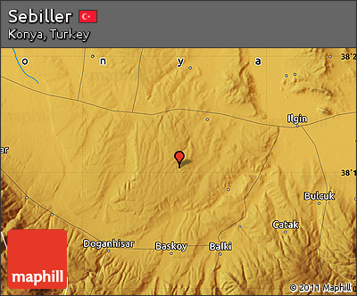 Physical Map of Sebiller