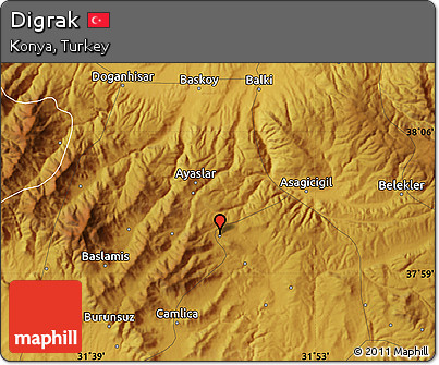 Physical Map of Digrak